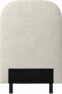 Delux Rundad - Sänggavel, 90-210 cm - Beige