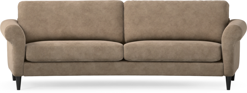 Bridge - 3-sits soffa svängd - Beige