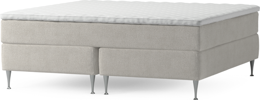 Delux Exclusive - Kontinentalsäng, dubbelsäng med bäddmadrass och sängben