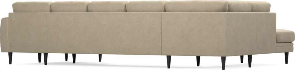 Eden - 3-sits soffa med divan vänster och schäslong höger - Beige