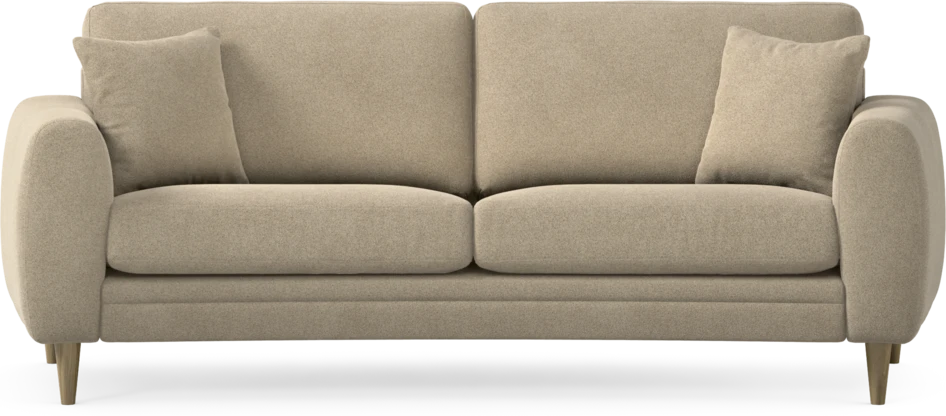 Eden - 2,5-sits soffa svängd - Beige