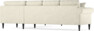 Eden - Hörnsoffa, 3+3-sits - Vit