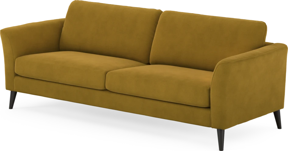 Bridge - 4-sits soffa - Gul