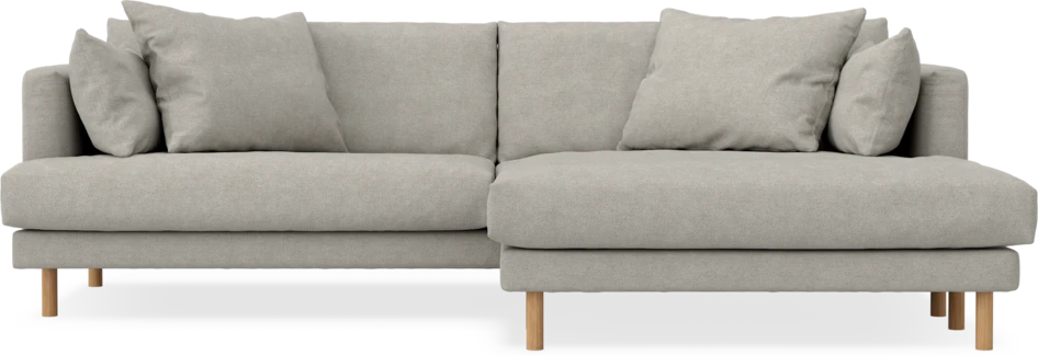Harper - 4-sits med schäslong XL höger - Beige