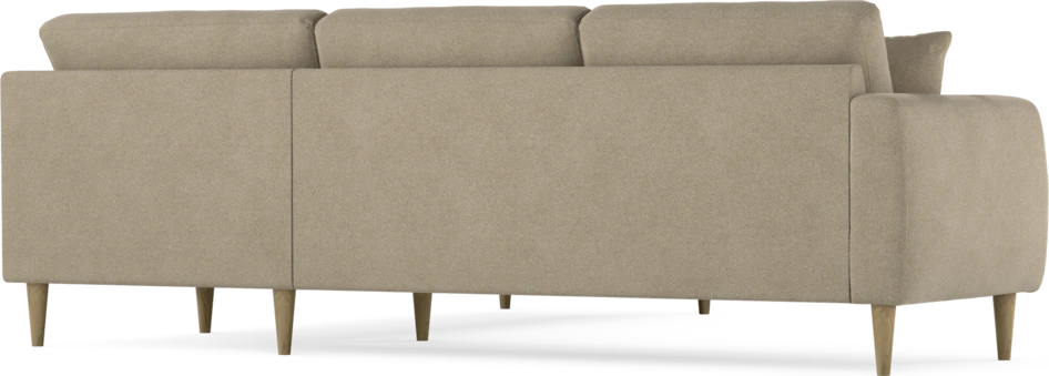 Eden - Hörnsoffa, 2,5+2,5-sits - Beige