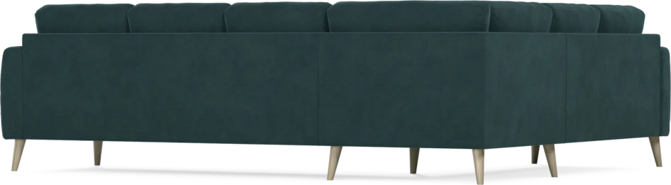 Eden - Hörnsoffa, 2+3-sits - Blå