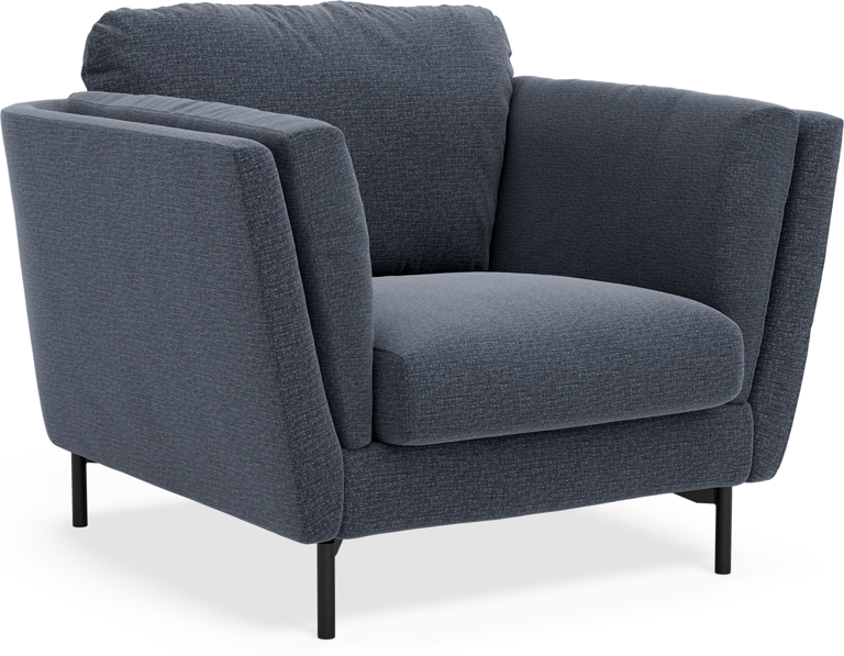 Madison Lux - Fåtölj, 70 cm - Blå