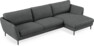 Madison Lux - 3-sits soffa med schäslong höger - Grå