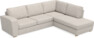 Friday - 2,5-sits soffa med divan höger - Grå