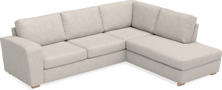 Friday - 2,5-sits soffa med divan höger - Grå