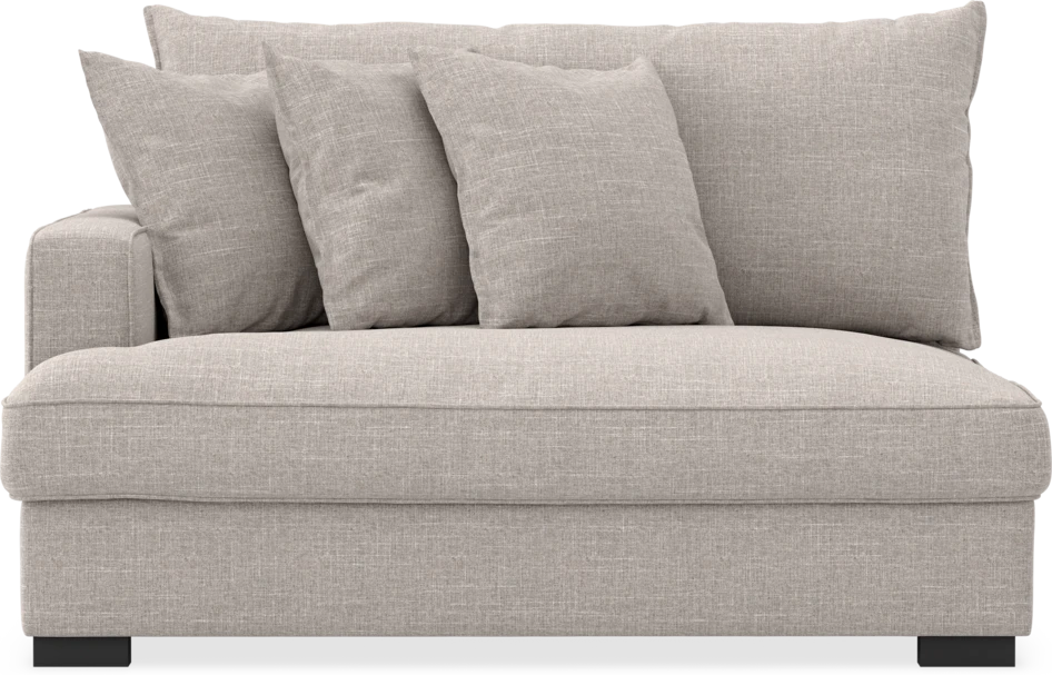 Rossi - 2-sits med armstöd vänster - Beige