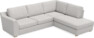 Friday - 2,5-sits soffa med divan höger - Grå