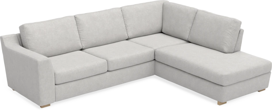 Friday - 2,5-sits soffa med divan höger - Grå