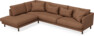Harper - 3-sits soffa med divan vänster - Orange
