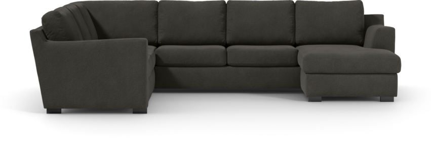 Friday - Hörnsoffa, 2+3-sits med schäslong höger - Grå