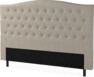 Delux Välvd - Sänggavel, 90-210 cm