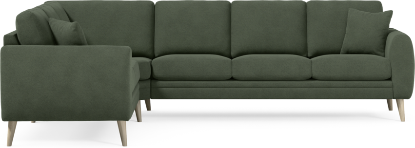 Eden - Hörnsoffa, 2+3-sits - Grön
