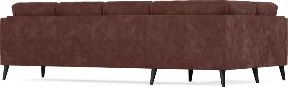 Eden - Hörnsoffa, 1+3-sits - Röd