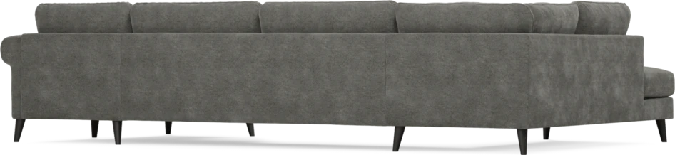 Bridge - 3-sits soffa med divan vänster och schäslong höger - Grå
