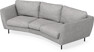 Madison - 3-sits soffa svängd, 70 cm - Grå