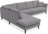 Eden - 3-sits soffa med divan - Grå