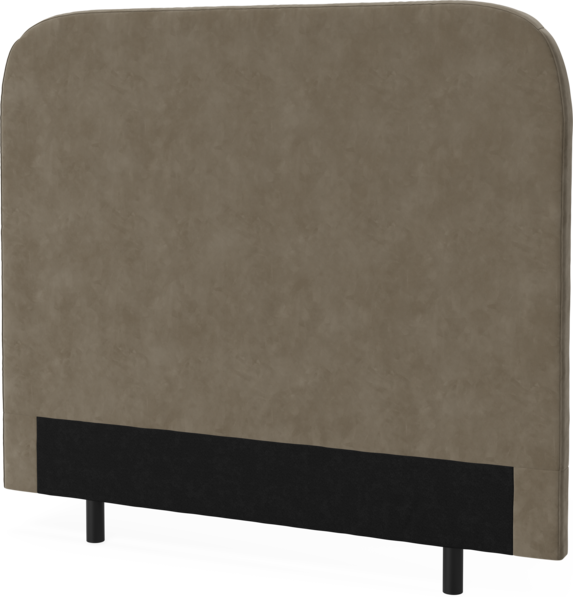 New York slät - Sänggavel, 90-210 cm - Brun