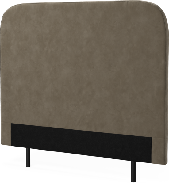 New York slät - Sänggavel, 90-210 cm - Brun