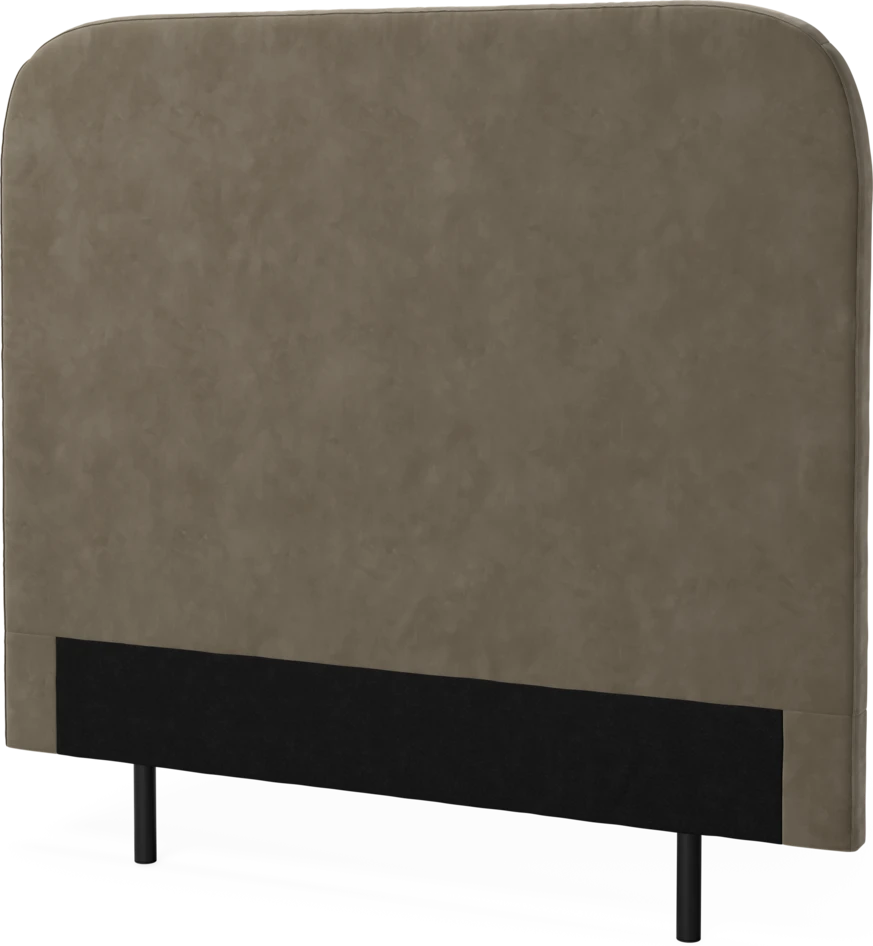 New York slät - Sänggavel, 90-210 cm - Brun