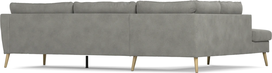 County - 2,5-sits soffa med divan vänster - Grå