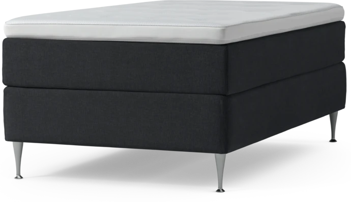 Delux Dream, Kontinentalsäng, enkelsäng 120 cm med bäddmadrass och sängben