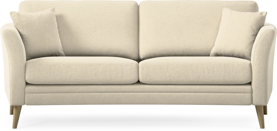 Eden - 2,5-sits soffa svängd - Beige