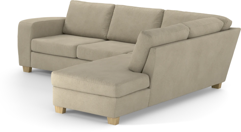Friday - 2,5-sits soffa med divan höger - Beige