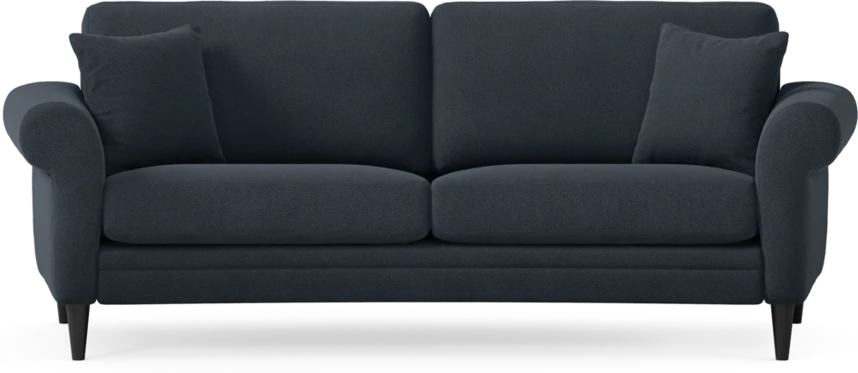 Eden - 2,5-sits soffa svängd - Blå