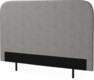 New York slät - Sänggavel, 90-210 cm - Grå
