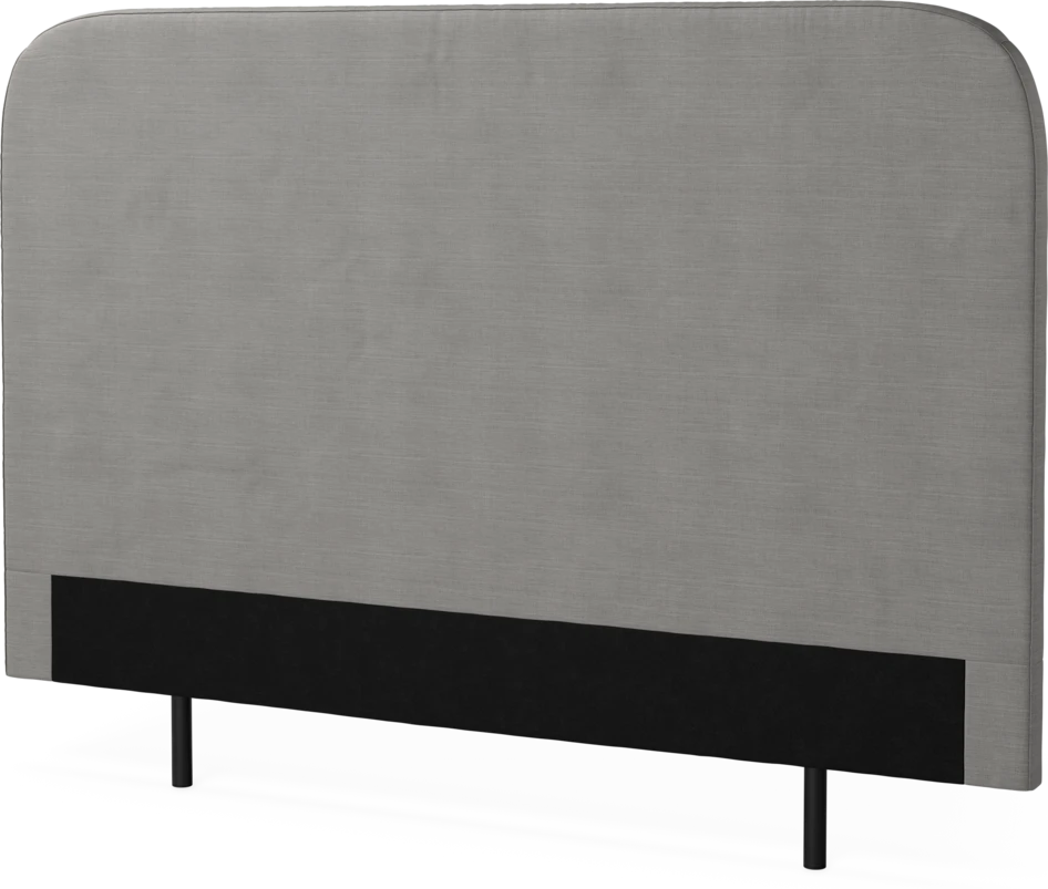 New York slät - Sänggavel, 90-210 cm - Grå