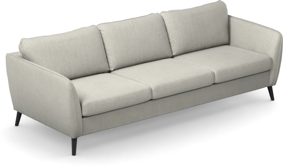 County - 3-sits soffa - Grå