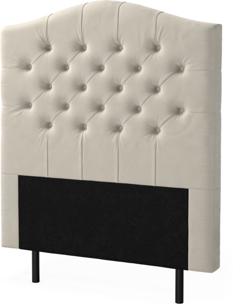 New York välvd - Sänggavel, 90-210 cm - Beige