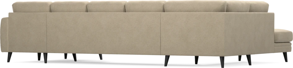 Eden - 3-sits soffa med divan vänster och schäslong höger - Beige