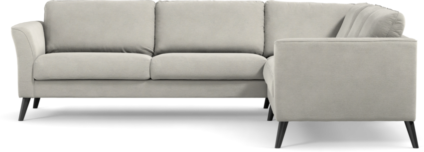 Bridge - Hörnsoffa, 3+2-sits - Grå