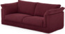 Cherrie - 2,5-sits soffa med kappa - Röd