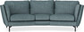 Madison - 3-sits soffa svängd, 70 cm - Turkos
