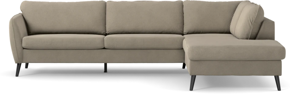 County - 2,5-sits soffa med divan höger - Beige