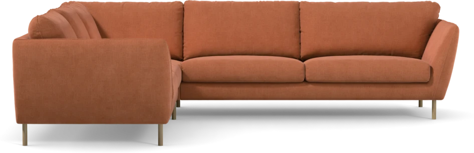 Madison Lux - Hörnsoffa 2+3-sits, hörn 1 - Orange