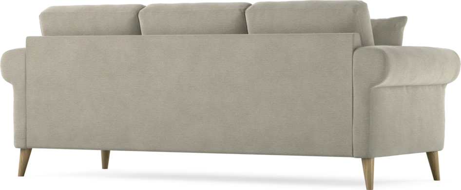 Eden - 3-sits soffa - Brun