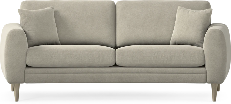 Eden - 2,5-sits soffa svängd - Brun