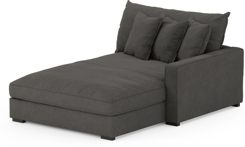 Rossi - Schäslong XL höger - Brun