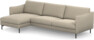 Madison Lux - 3-sits soffa med schäslong vänster - Beige