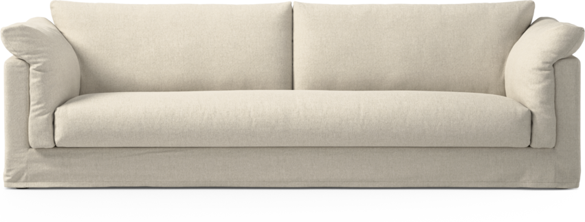 Cherrie Klädsel -  4-sits soffa, hel dyna - Beige