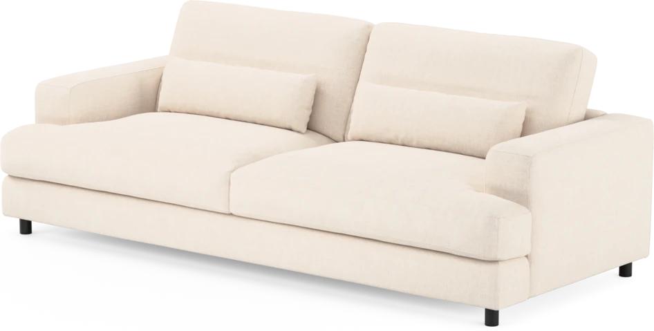 Noma - 4-sits soffa - Vit