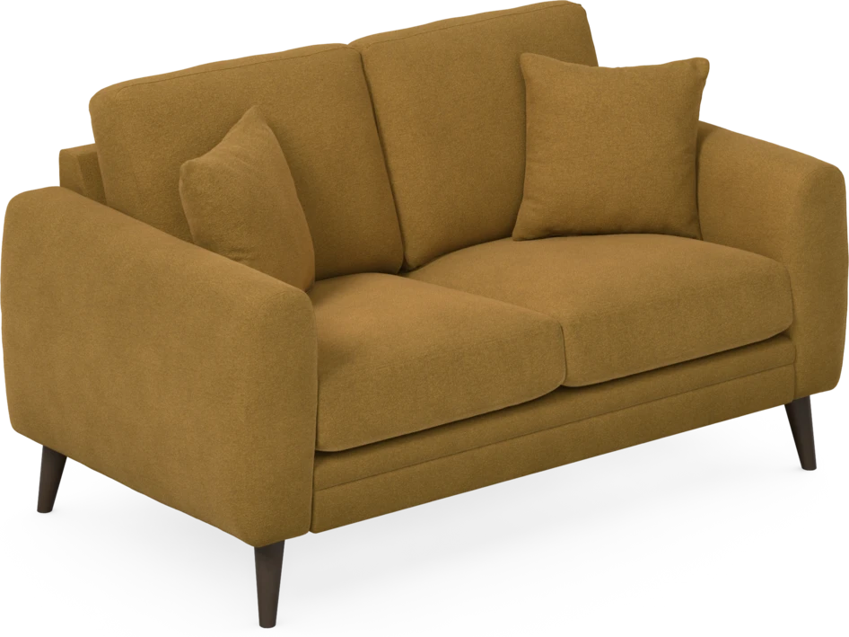 Eden - 2-sits soffa - Gul